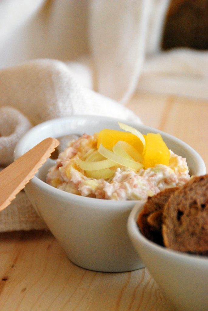 Ananas Schinken Aufstrich, Kochen, Schürzenfräulein