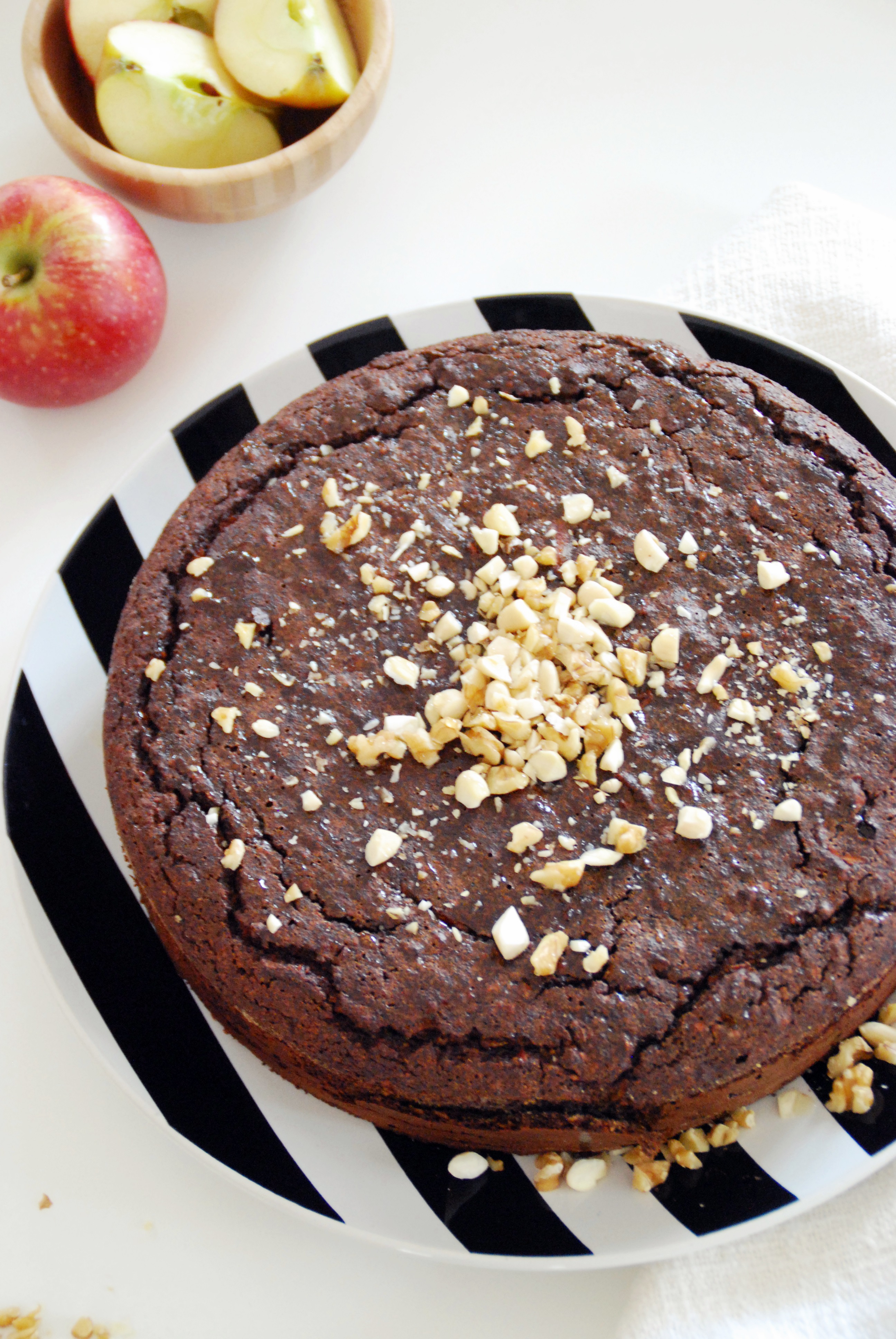 Mohn Apfel Torte - Backen, Glutenfrei, Schürzenfräulein