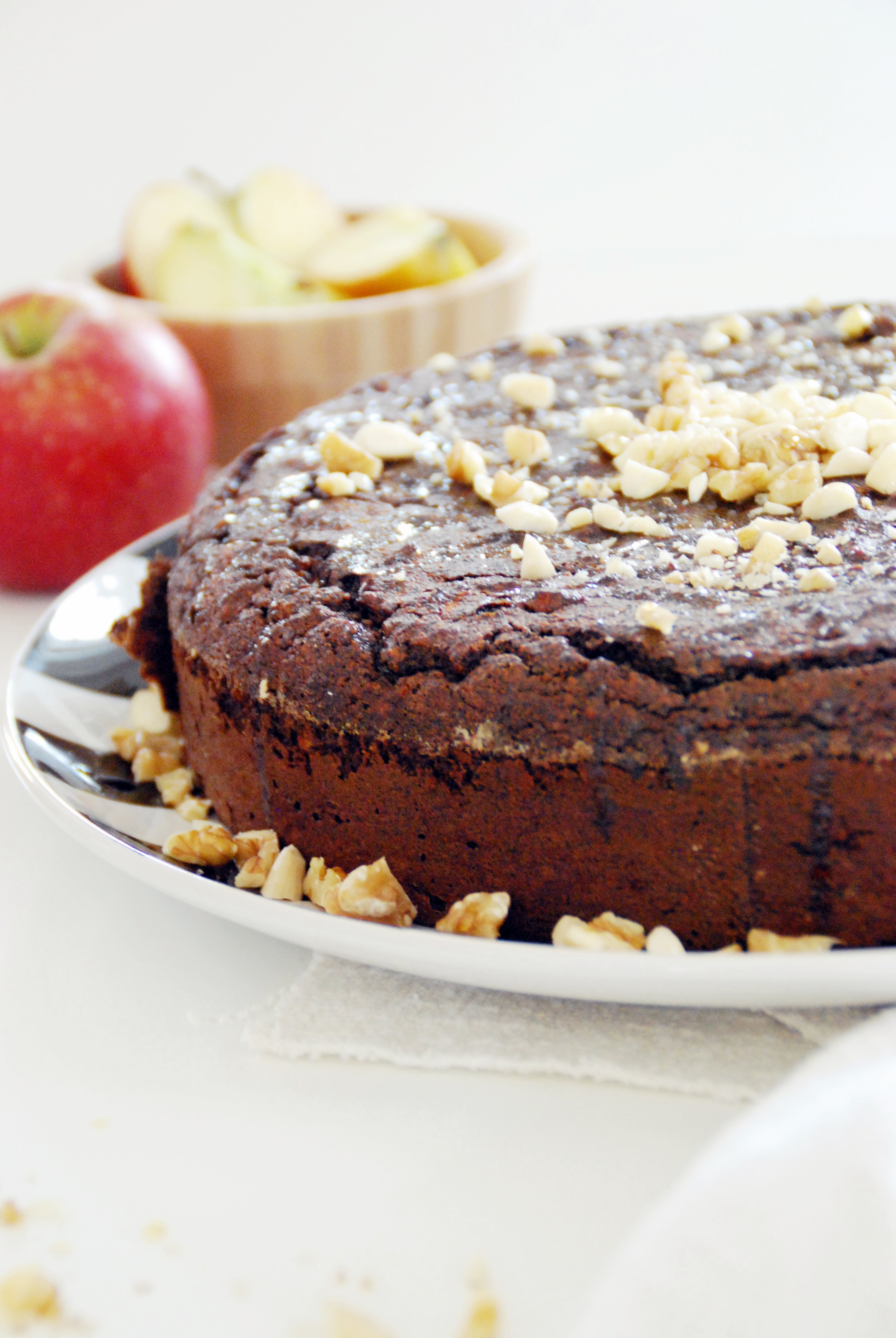 Mohn Apfel Torte - Backen, Glutenfrei, Schürzenfräulein