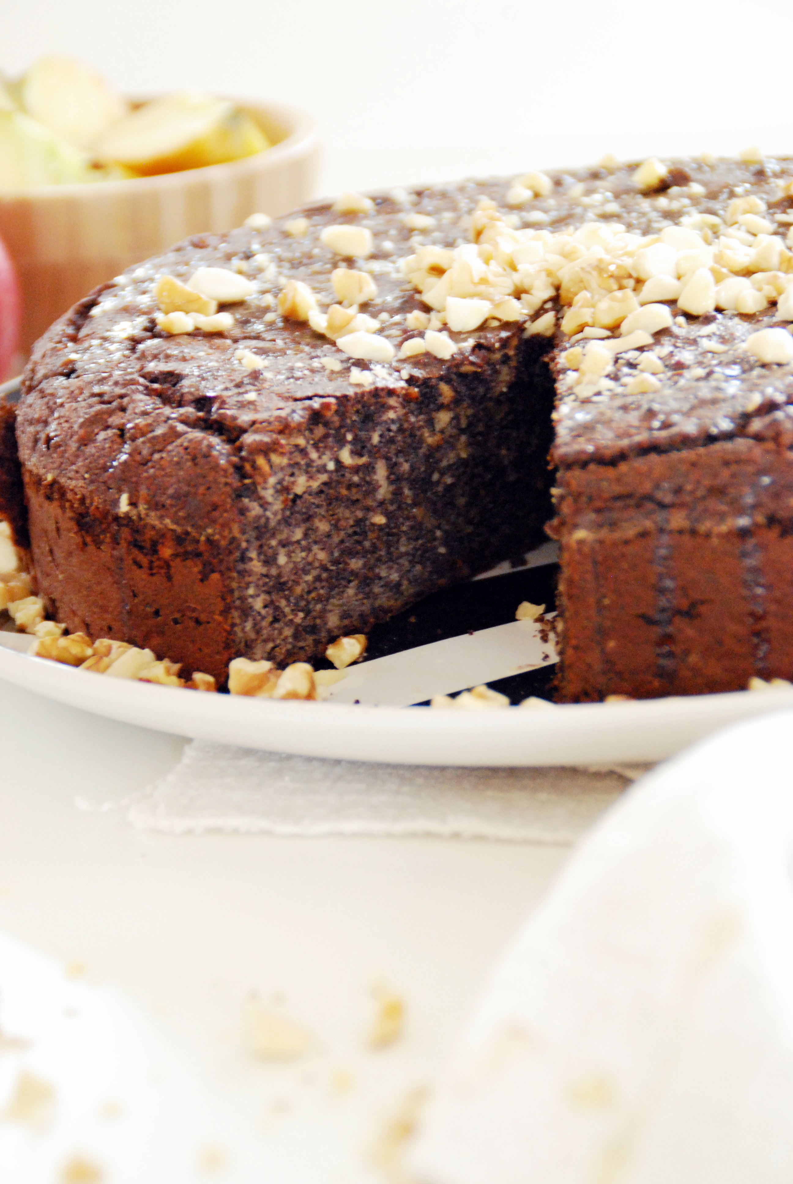 Mohn Apfel Torte - Backen, Glutenfrei, Schürzenfräulein