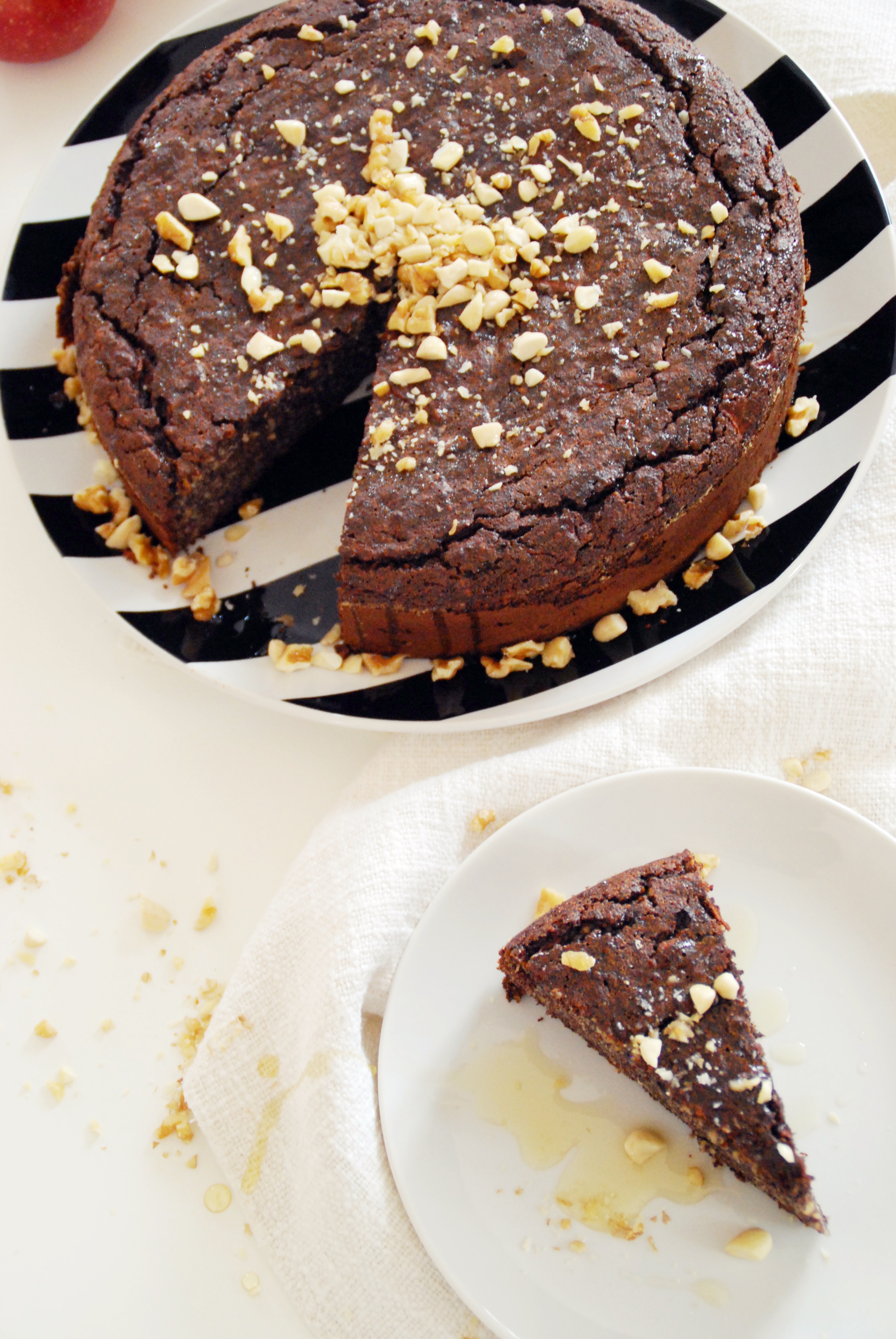 Mohn Apfel Torte - Backen, Glutenfrei, Schürzenfräulein