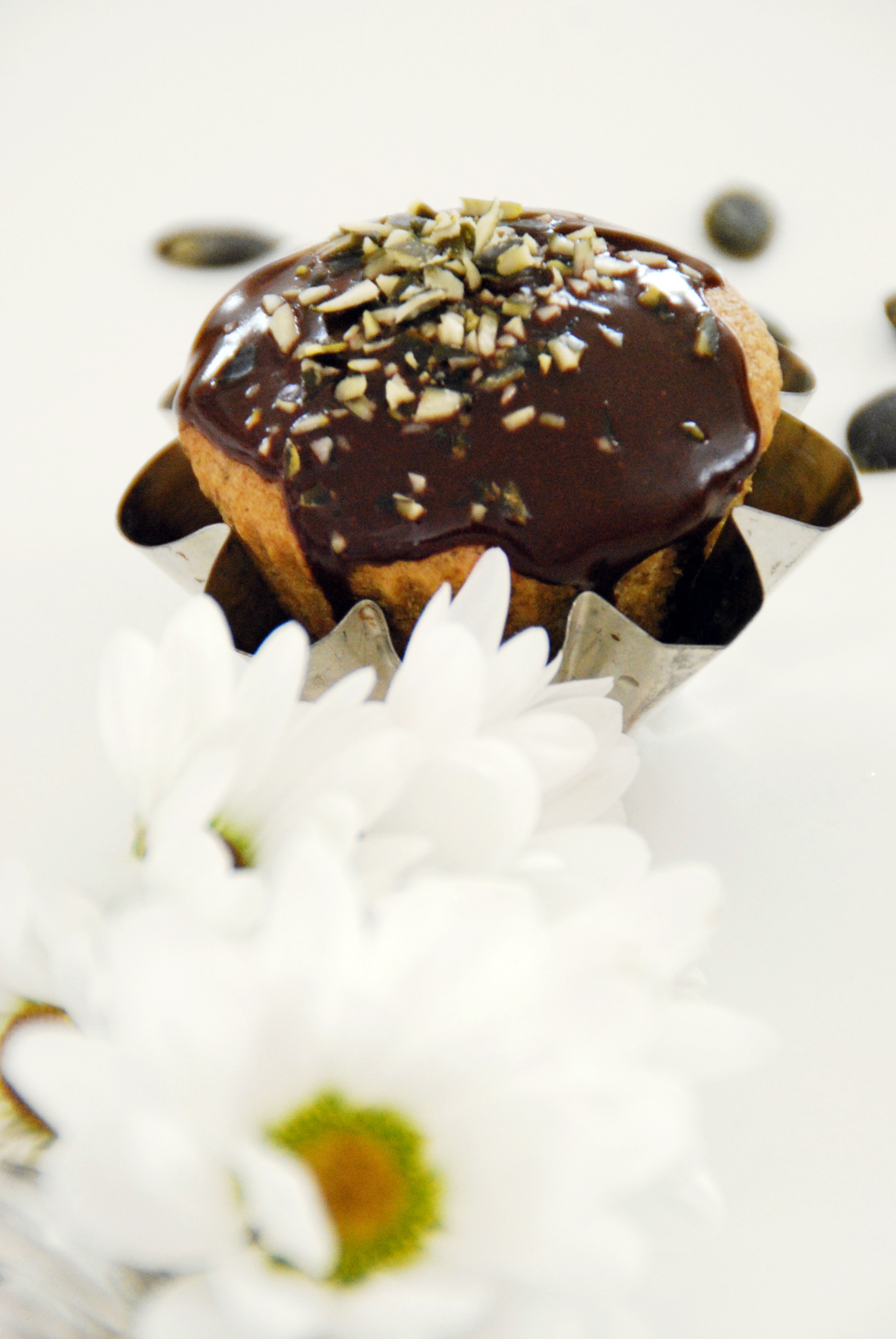 Kürbiskernöl Muffins, Backen, Rezept, Schürzenfräulein