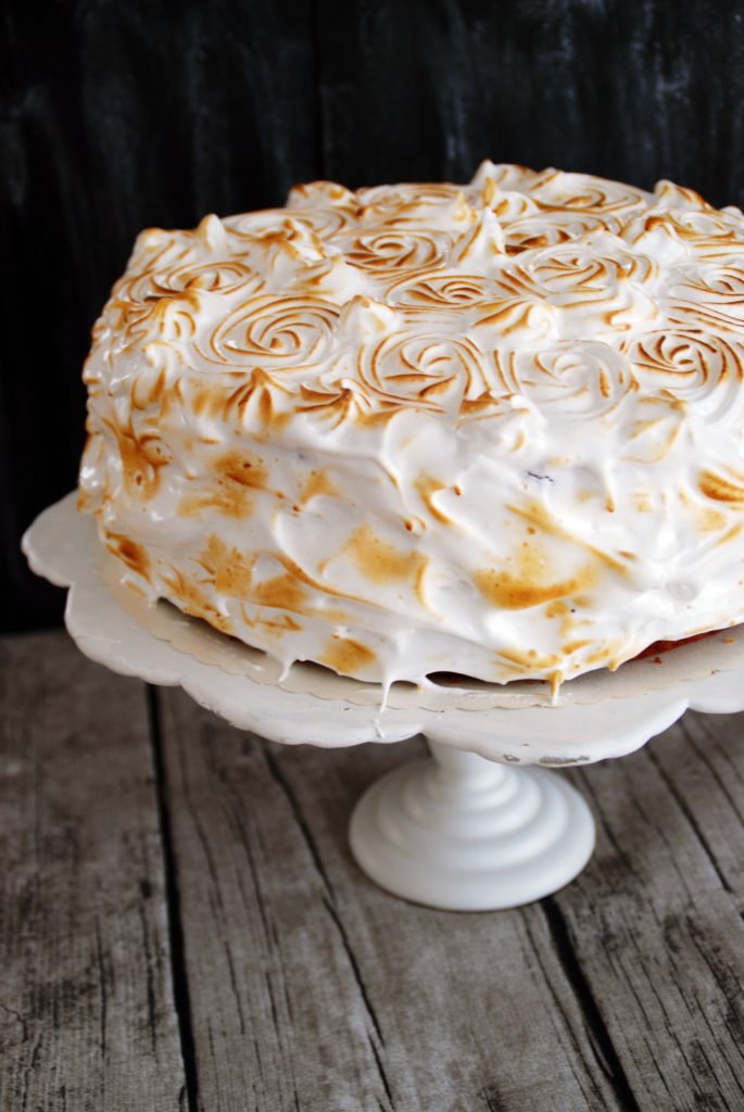 Marshmallow Fluff Torte Backen, Schürzenfräulein