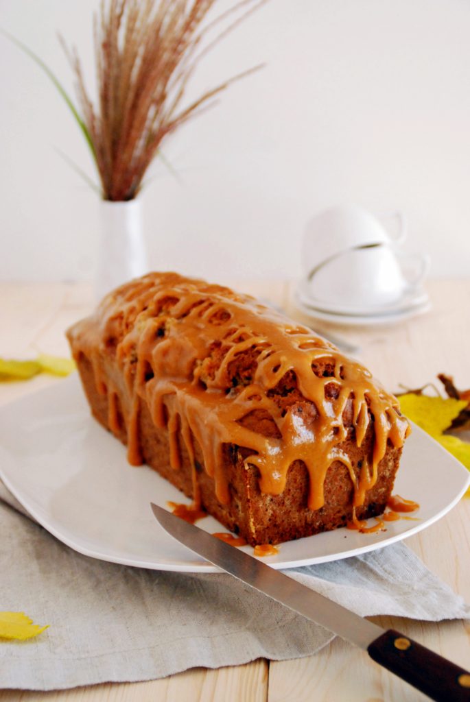 Schoko Gewürzkuchen mit Karamellglasur1