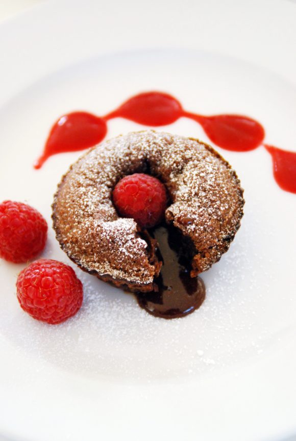 Schokoküchlein mit flüssigem Kern [Muttertagsdessert]