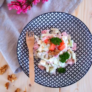 Sellerie Melonen Salat