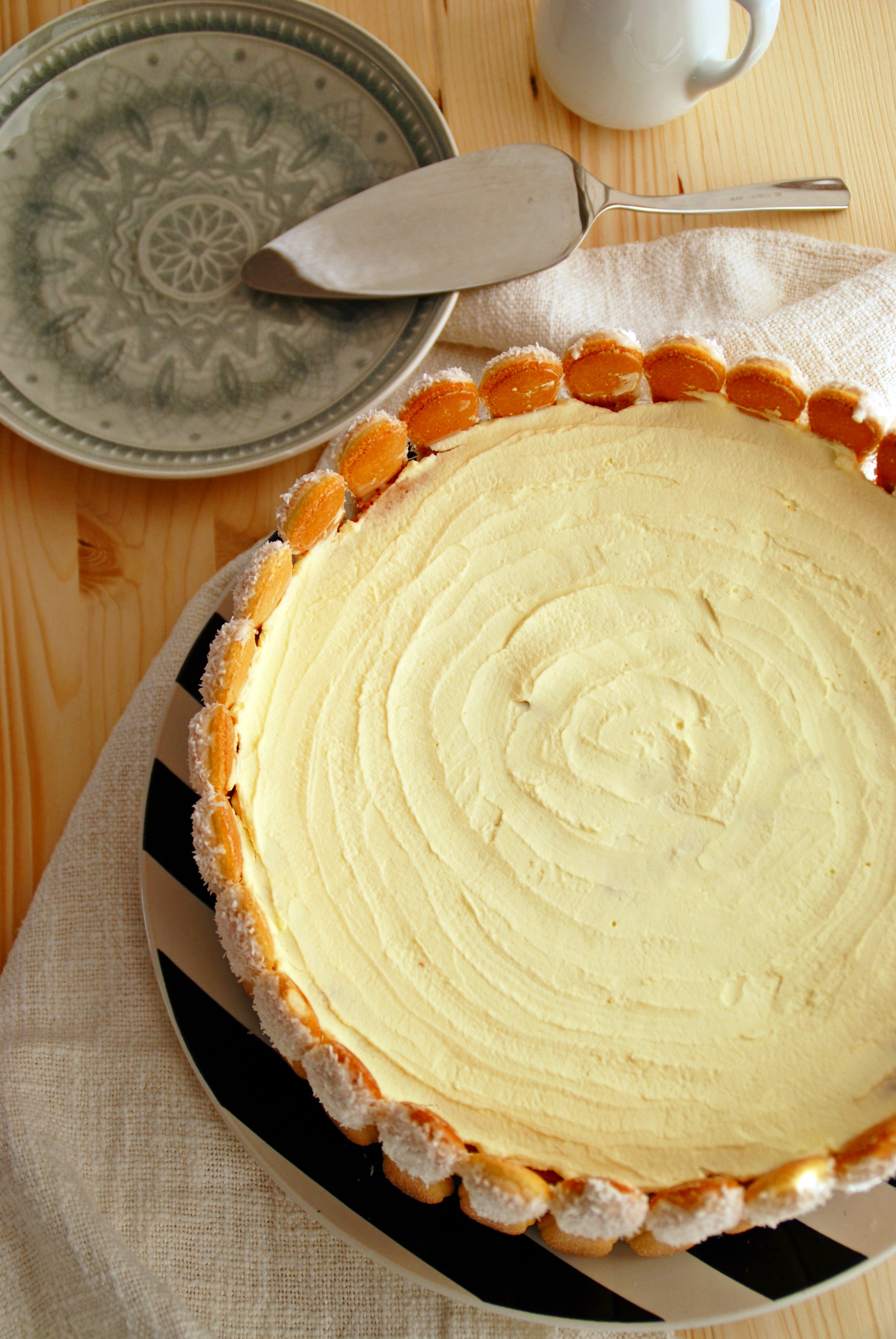 Topfentorte (Quarktorte) - Schürzenfräulein - Kochschürzen in trendigem ...