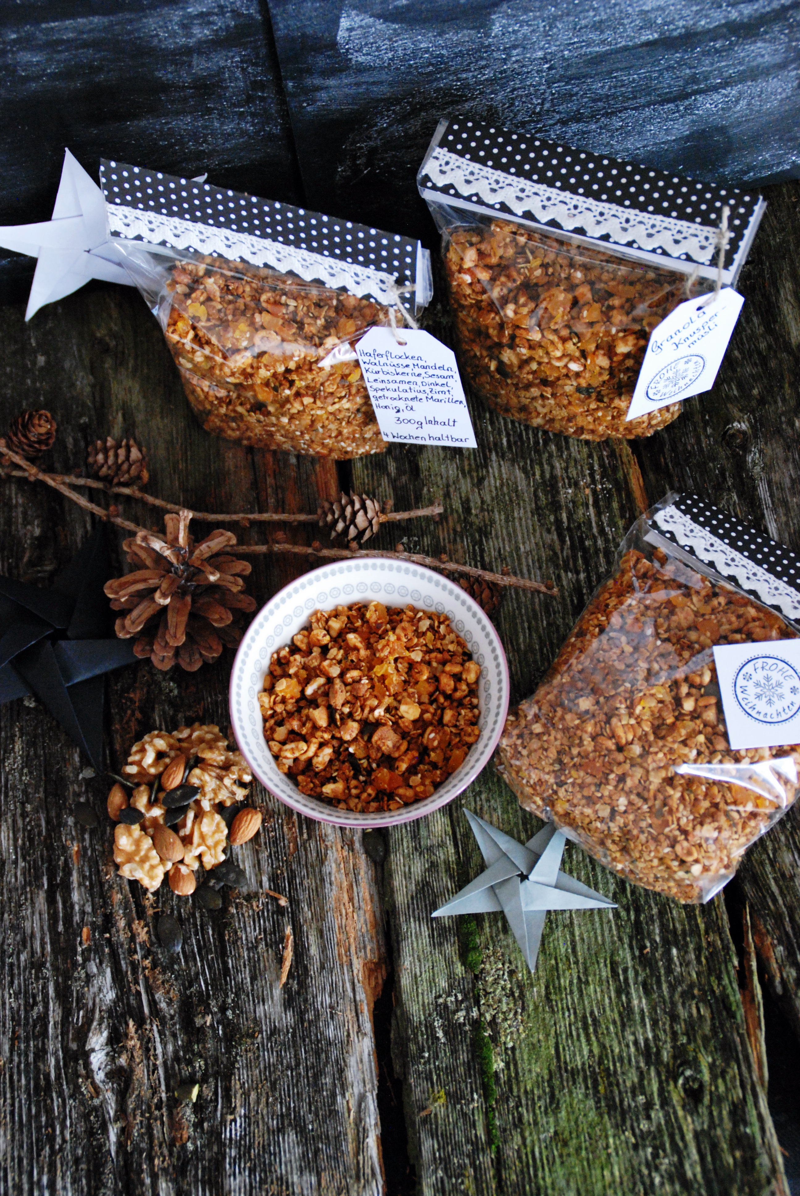 Selbstgemachtes Knuspermüsli - Granola - Schürzenfräulein ...