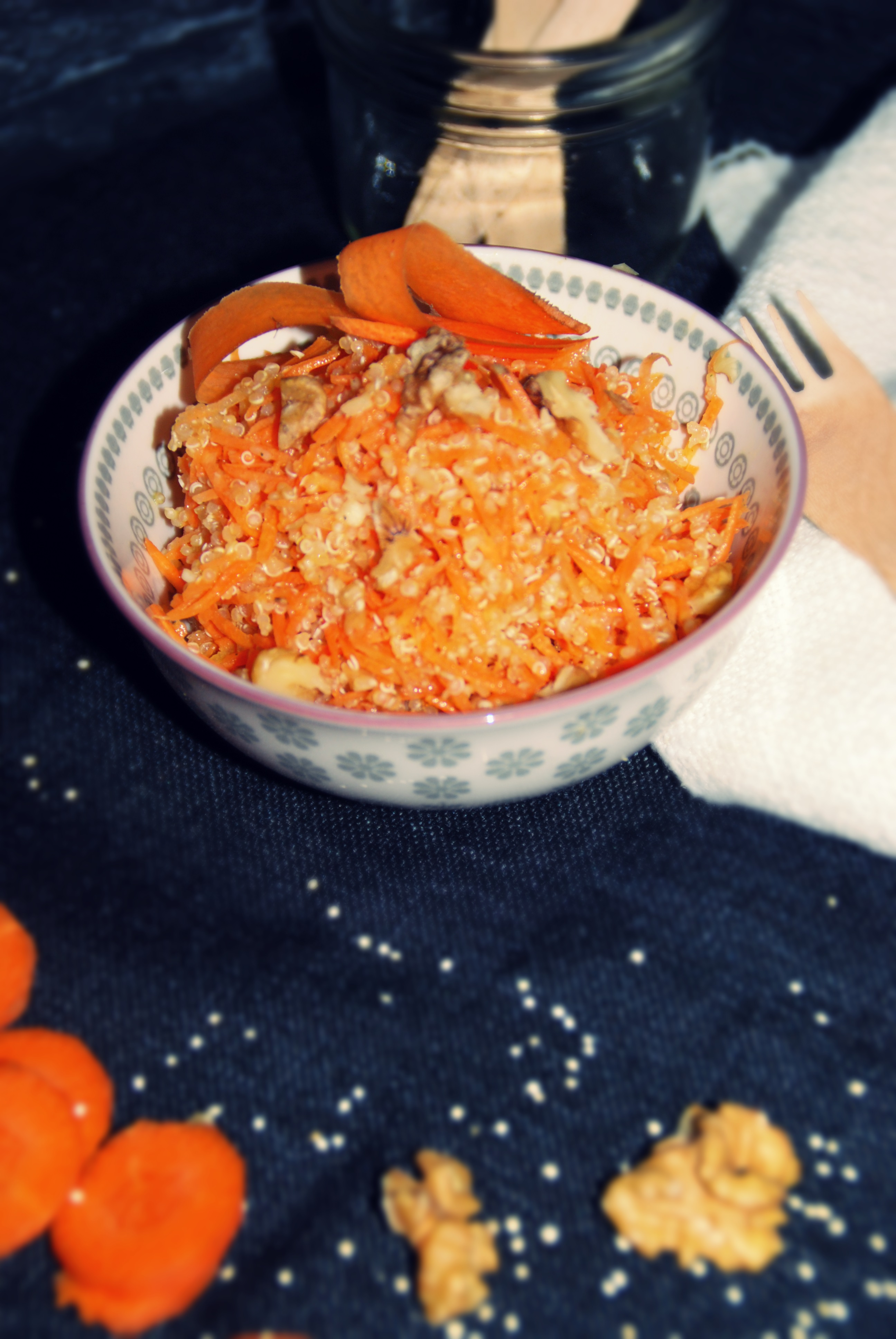 Quinoa Karotten Salat